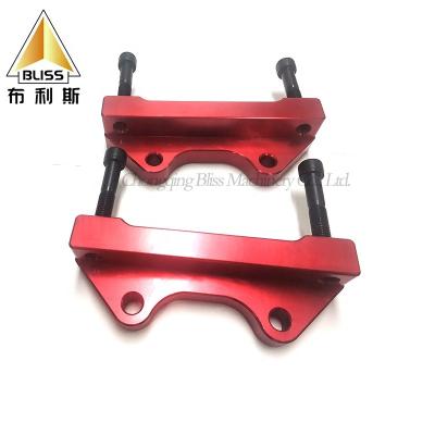 China Car Bliss Custom Color 6 Piston Brake Kit 6061 Big 7075 Modified Brake Caliper Bracket for sale