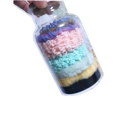 China Wholesale TS-TD062 Sweet Customized Color Hair Accessories Scrunchies IN Drift Bottle Gift Package for sale