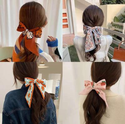 China THB-8D730 Korea Vintage Letter Hair Rope Ribbon Headband For Women for sale