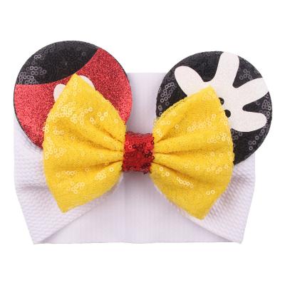 China THB-8D905 Popular Baby Headband Hair Bands For Kids Girls Elastic Headwrap Hair Accessories For Party for sale