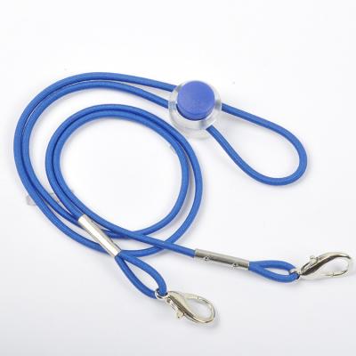 China Durable Multicolor Kids Adult Adjustable Holder Hanger Around Elastic Rope Lanyard Face Masking Lanyard for sale