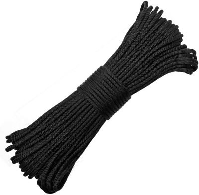 China Camping 270 Colors Durable Durable Polyester Nylon Parachute Tie 7 Strand 2mm 3mm 4mm 5mm Braided Tent 550lb Paracord Rope 6mm for sale