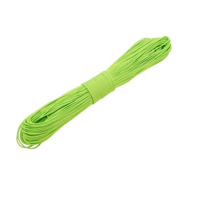 China Durable Durable Polyester Nylon Parachute Tie Down 2mm 3 Strand 325ft Braided Tent 250lb Paracord Rope for sale