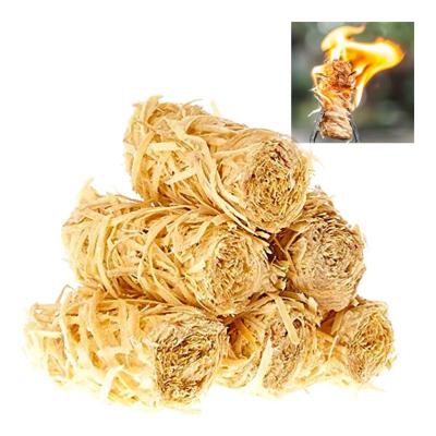 China BBQ Grill Fireplace Wooden Fire Starter Light Camping Natural Fire Starter Wood Chips and Pellet Stove Flammable for sale