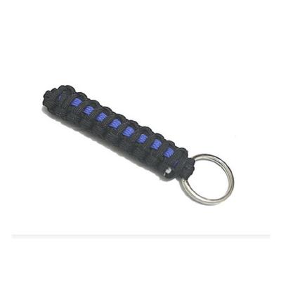 China 550 Colors Paracord Multi Functional Outdoor Custom Keychain Survival Tactical Woven Paracord Key Chain for sale