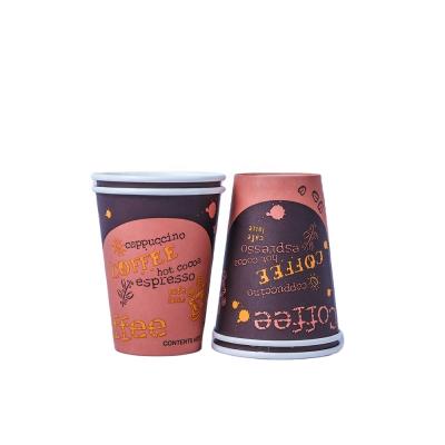 China Disposable Disposable Paper Cups For Coffee Customized For Drinks Hot Custom Logo Eco Friendly Packaging Cup for sale