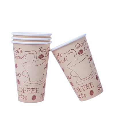 China 30 Ounce Disposable Eco Friendly Custom Logo Coffee Paper Cups With Lid For Coffee Tea Hot Drink Take Away Paper Cups for sale