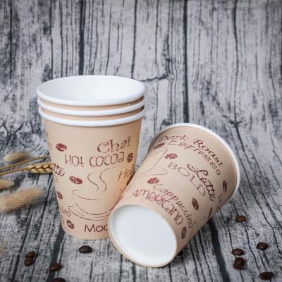 China 20 Ounce Disposable Eco Friendly Custom Logo Coffee Paper Cups With Lid For Coffee Tea Hot Drink Take Away Paper Cups for sale