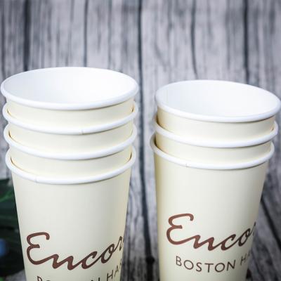 China 20oz Disposable Eco Friendly Custom Logo Printed Double Wall Coffee Paper Cup With Lids Take Away Paper Cup For Hot Drink for sale