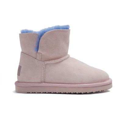 China Hot Selling Girls Waterproof Winter Fur Snow Waterproof Shoes Girls Boots for sale