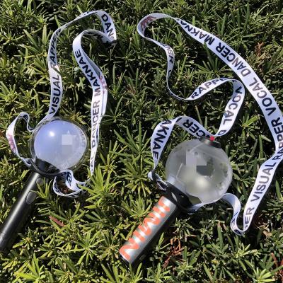 China Double Sided Kpop Multi-Fandom Lightstick Transom Lanyard Lightstick Carrier for sale