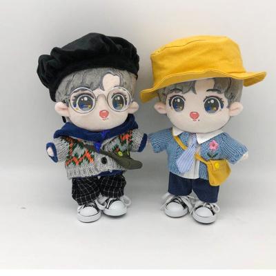 China Europe kpop fashion custom plush Kpop dolls soft dolls for 20cm plush doll for sale