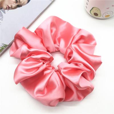 China Wholesale Soft Personalized Designer Hair Scrunchies Elastic For Girl Daily Custom Hair Band for sale