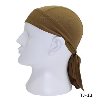 China Absorb Sweat Riding Adult Absorb Sweat Fashion Durags For Men Hair Elastic Solid Hood Pattern Custom Durag for sale