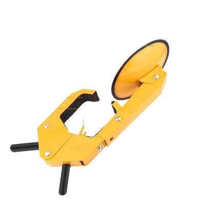 China Durable Factory Vehicle Tire Security Car Motorcycle Wheel Locks Anti-theft Adjustable Wheel Clamp With Keys for sale