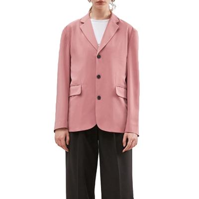 China Clothing Manufacturer Plus Size Lapel Collar Long Sheath Single Breasted Single Breasted Blazer For Women for sale