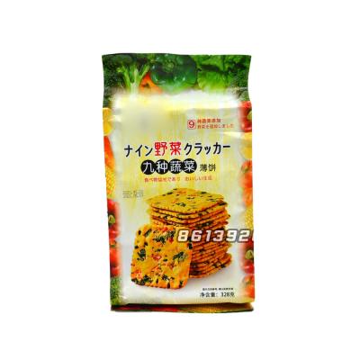 China Wholesale Low Fat Halal Chinese Soda Cookies 9 Kind Vegetable Soda Cookie for sale