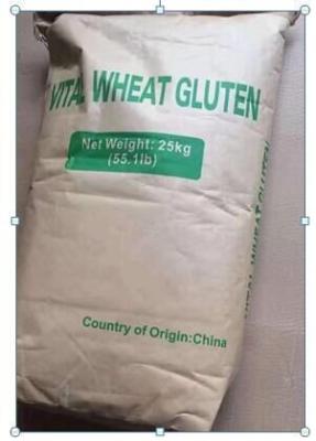 Cina Polvere dell'amido del commestibile di BRC, Vital Wheat Gluten premio giallo-chiaro in vendita