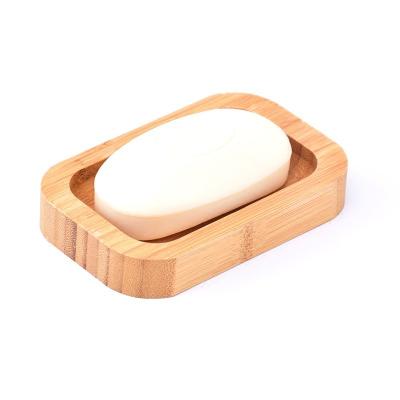 China Eco Soap Holder Modern Bamboo Soap Dish Box Biodegradable Natural For Bath Shower for sale