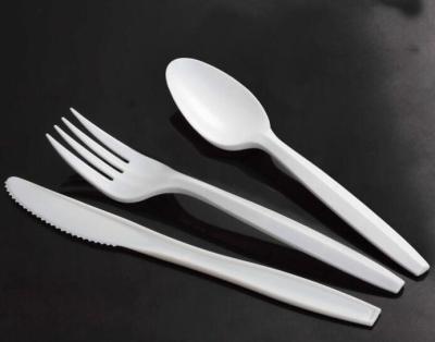 China Disposable Disposable Plastic Cutlery Fork Knife And Spoon for sale