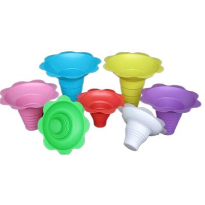 China Hot Sale Food Grade Beverage Fashional Custom Style Top Quality PS Ice Cream Cup Shaved Ice Cups 4oz 8oz 12oz Flower Shape for sale