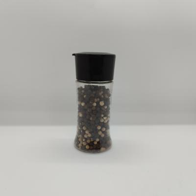 China Modern Non Adjustable Plastic Salt And Pepper Mill Spice Grinder With PET Bottle for sale