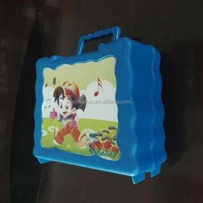 China Cool Keeping Kids School Folding Lunch Box With Handle for sale