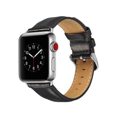 China Fanshion Watch Leather Band for Apple Watch Series 6/5/4 Sport and Edition (44mm/40mm) for sale