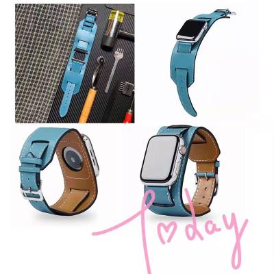 China Leather Leather Band For Apple Watch Series4 iwatch Strap Wristband Strap for sale