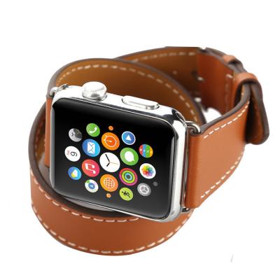 China Leather Leather Band for apple watch series4 series3 seies2 iwatch4 bracelet strap strap for sale