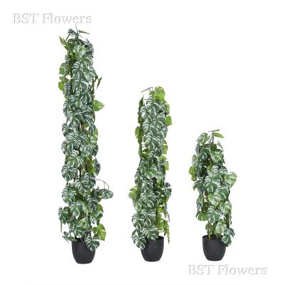 China Artificial Plants Materials Plants Sale Plant Bonsai Plant Palm Trees Eco-Friendly Artificial Greenery Trees for sale