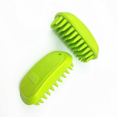 China Good Quality Sustainable Dog Bath Brush Comb For Remove Pets Hair for sale