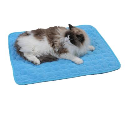 China 2021 Sustainable New Design Pet Cooling Mat Pet Ice Pad As Pet Training Pad for sale