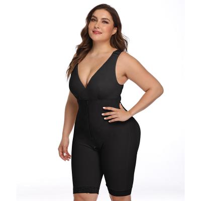 China Breathable New Fashion European and American Hip Fishing Pants One-piece Body Shaping Clothes in Plus Size for sale