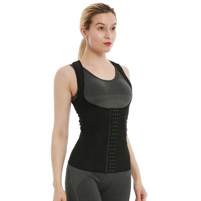 China Women's slim tummy corset breathable border sweatproof with three-breasted reinforced plastic sports belt. for sale