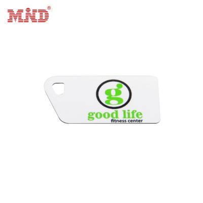 China Waterproof / Waterproof EM4100 TK4100 RFID Crystal Epoxy NFC Key Fob for sale