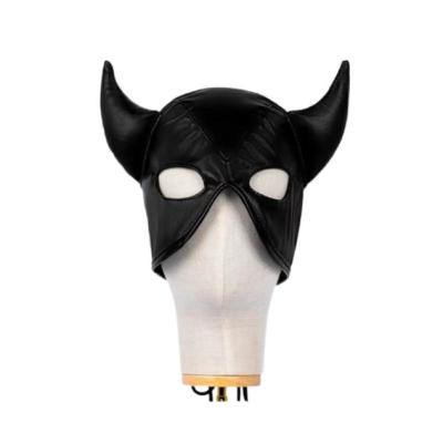 China European Love HUOM New and American Fashion SM Fun Sex Products Couple Game Toys Leather Halloween Party Mysterious Cowhead Mask for sale