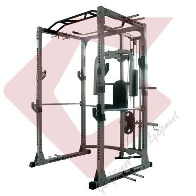 China Bodybuilding Customized Fitness Power Cage , Multi Gym Equipment Power Rack for sale