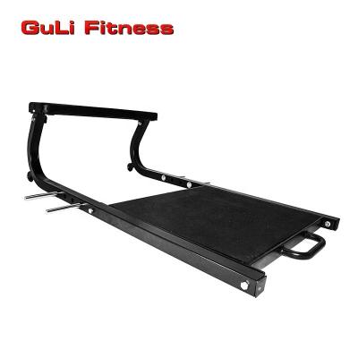 China Safe Fitness Hip Thrust Bench With Carry Wheel Platform Hip Thrust Glute Machine For Fitness Equipment Hip Strength Training for sale