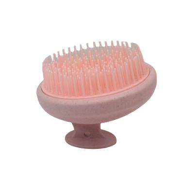 China Wholesale ABS Silicone Material Cleaning/Massage Environmentally Friendly Shampoo Brush Massage Brush for sale