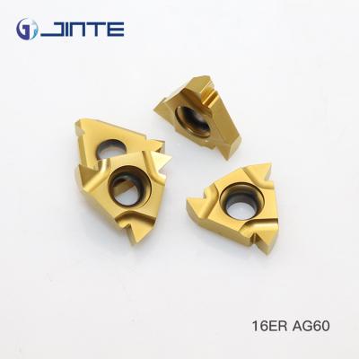 China 16ER AG60 Standard Carbide threading inserts for External Cutting Type for sale