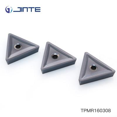 China PVD Coated Cnc Tools And Inserts , Metal Lathe Carbide Inserts TPMR160308 for sale