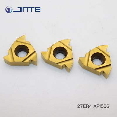 China 27ER4 API506 Carbide Threading Inserts For Oil Pipe Turning Machining for sale