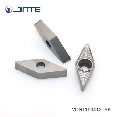 China Hartmetalleinsätze VCGT 160412 Wolframfür Aluminiumstandard rohr ISO 9001 zu verkaufen