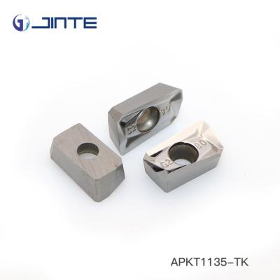 China Hartmetall-Prägeeinsätze APKT1135 für die Aluminiummaschinelle Bearbeitung zu verkaufen