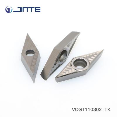 Chine Insertions de carbure de haute précision pour les outils de rotation VCGT110302 de tour en aluminium à vendre