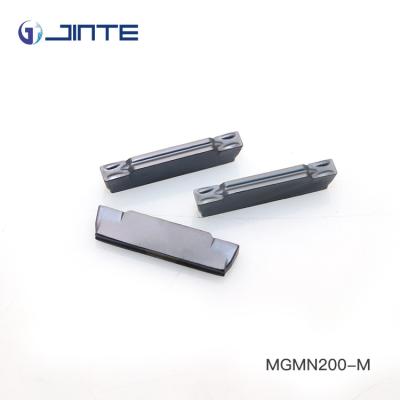 China MGMN200-M Carbide Parting And Grooving Inserts Lathe Tools PVD Coating for sale