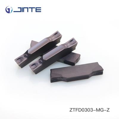 China Carboneto de ZTFD0303-MG que elimina as ferramentas que sulcam e que partem inserções à venda