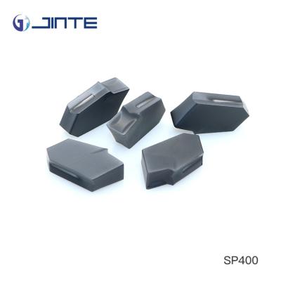 China SP400 CNC Carbide Parting And Grooving Inserts For Steel And Stainless Steel for sale