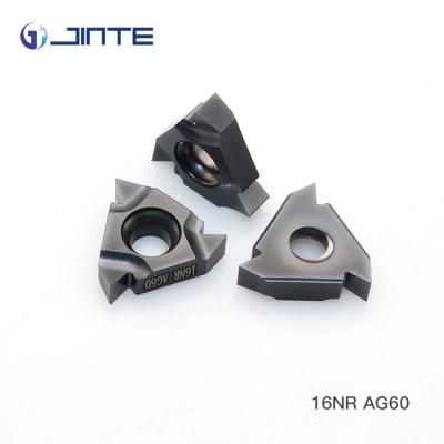 China Perfect Cutting Edge Cemented Thread Cutting Inserts 16IR AG60 For Steel Processing for sale